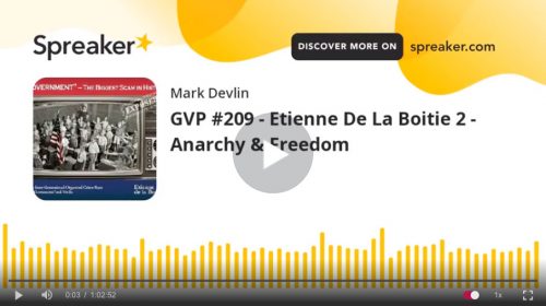 DJ Mark Devlin interview Etienne de la Boetie2 – Censored off YouTube