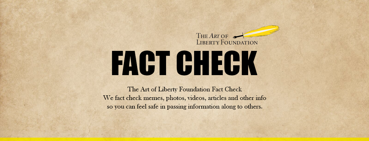 Art of Liberty Presents: FACT CHECK