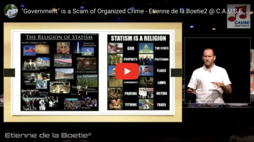 “Government” is a Scam of Organized Crime