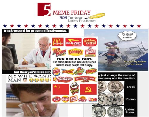 Five Meme Friday – Aug 22nd, 2023: Boston Globe Deceives Their Audience About the Free State Project
