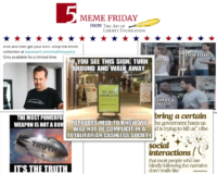 Five Meme Friday – Oct 29, 2023: Prosecutor Livid After FBI Refused To Pursue ‘Credible’ Biden-Ukraine Corruption Allegations, Grassley Reveals 40 Informants