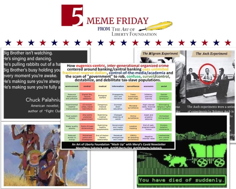 FiveMemeFri – Pentagon Fails Audit… Again! TRILLIONS missing…