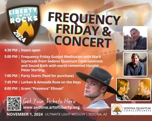Liberty on the Rocks – Sedona – Nov 1st-3rd – Previews, Updates, Schedule