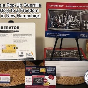 Sponsor a Pop-Up Guerrilla Bookstore in New Hampshire