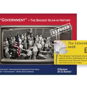 NEW: "Government" 5th Edition Softcover Book and 64GB Liberator Flash Drive Combo