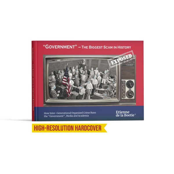 The High-Resolution Hardcover Collector’s Trifecta – To See the Cage + “Government” + a 64GB Liberator Flash Drive - Image 2