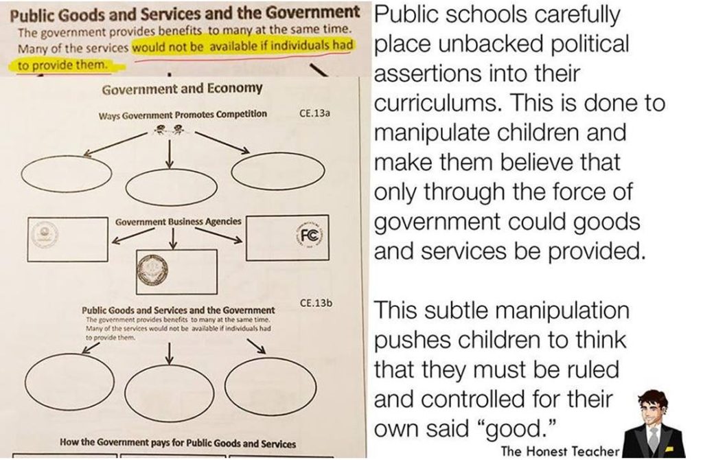 Public goods services