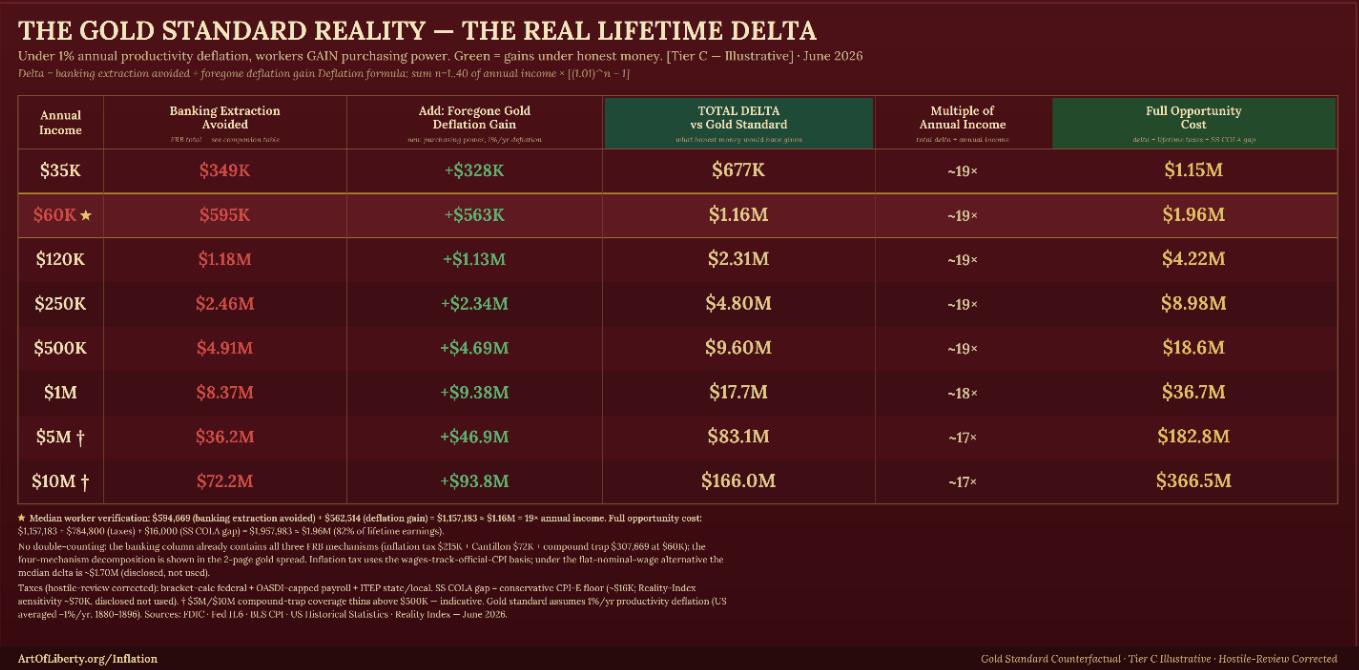 Gold standard reality